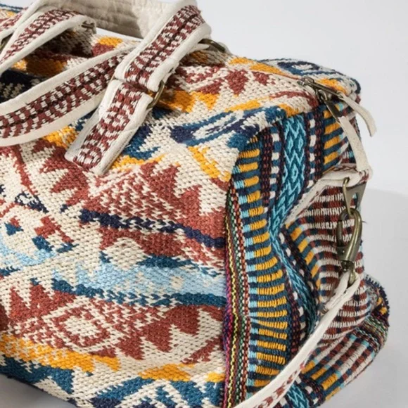 SOLD OUT Destiny Handmade Colorful Western Boho Ethnic Navajo Pattern Motif - Picture 4 of 9